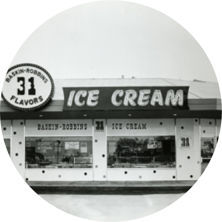 The First Baskin Robbins Ice Cream Shop In Glendale, California